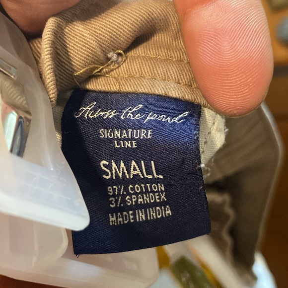 ACROSS THE POND TAN STRETCHY PANTS! - Picture 10 of 10